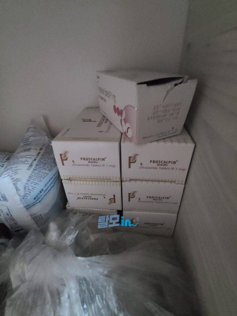 프로스칼핀 300정 photo review