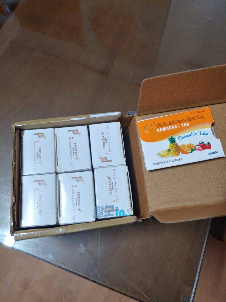 프로스칼핀 300정 photo review