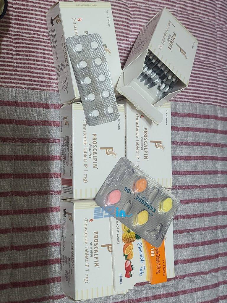 프로스칼핀 300정 photo review