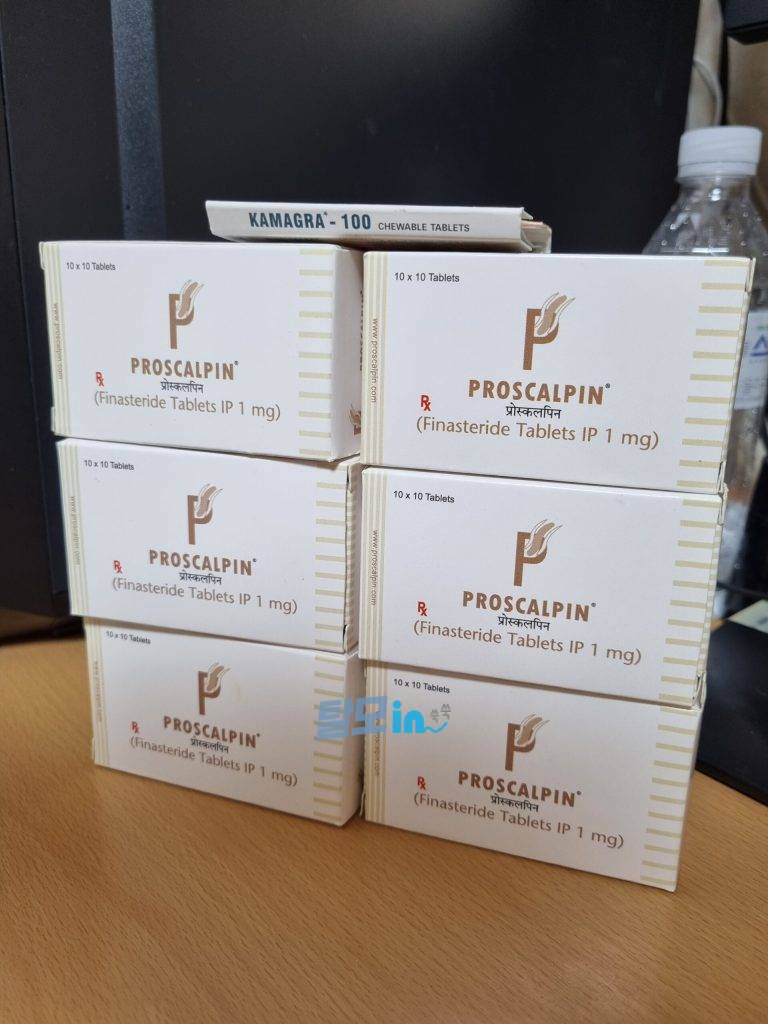 프로스칼핀 300정 photo review