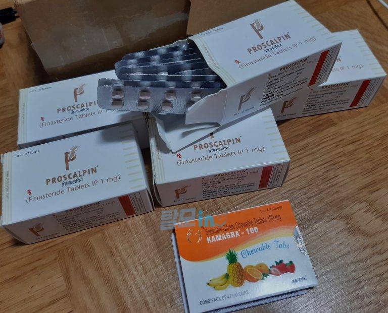 프로스칼핀 300정 photo review