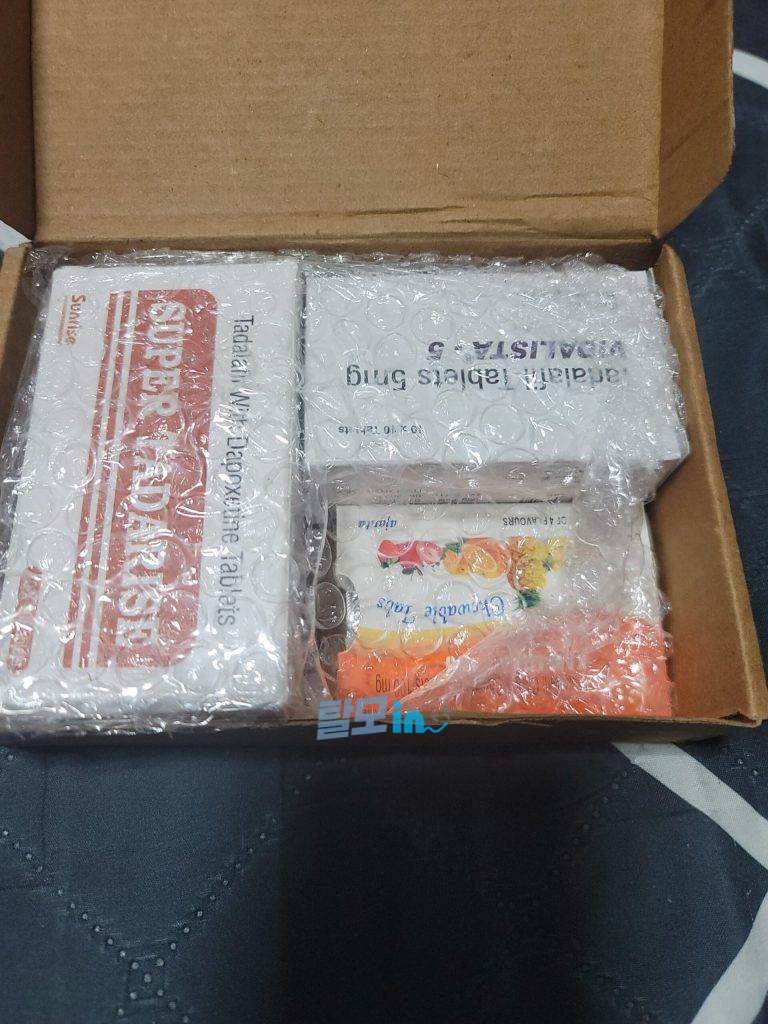 비달리스타 5mg 300정 photo review