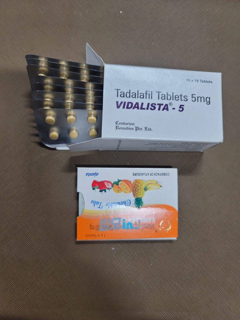 비달리스타 5mg 100정 photo review