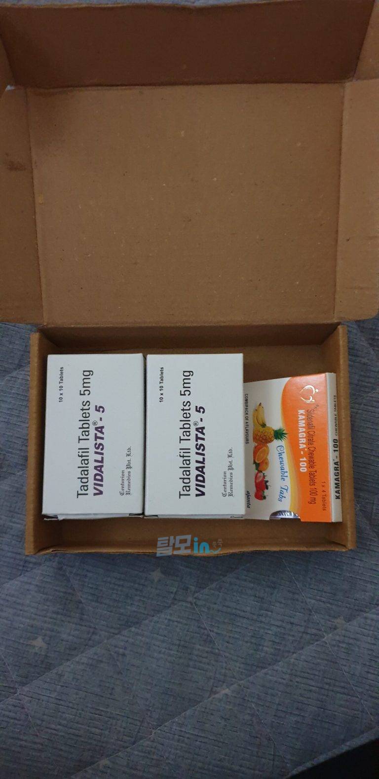 비달리스타 5mg 100정 photo review