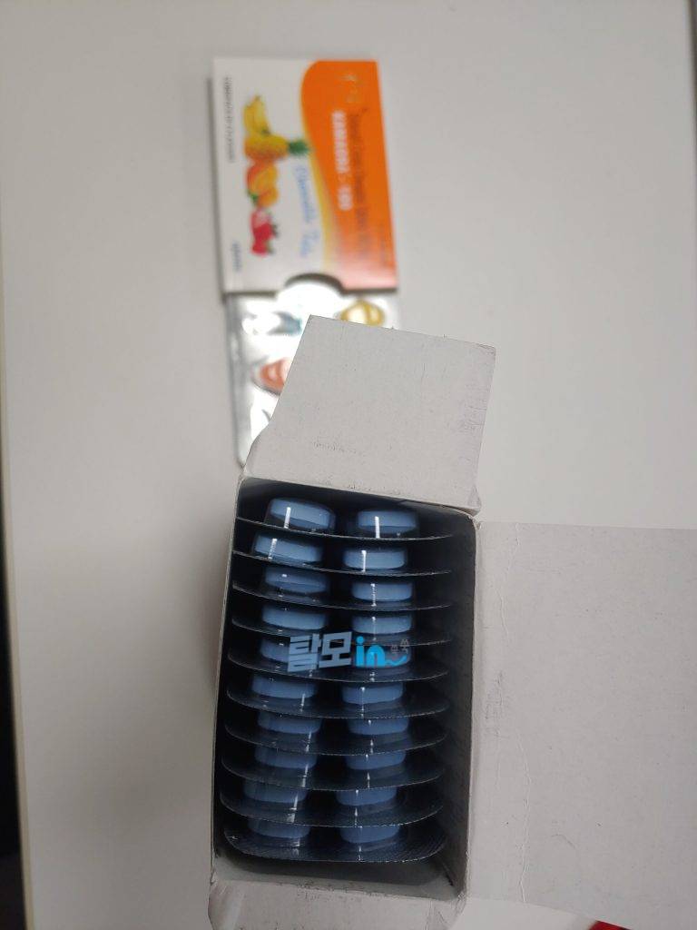 센포스 츄어블 100MG 100정 photo review