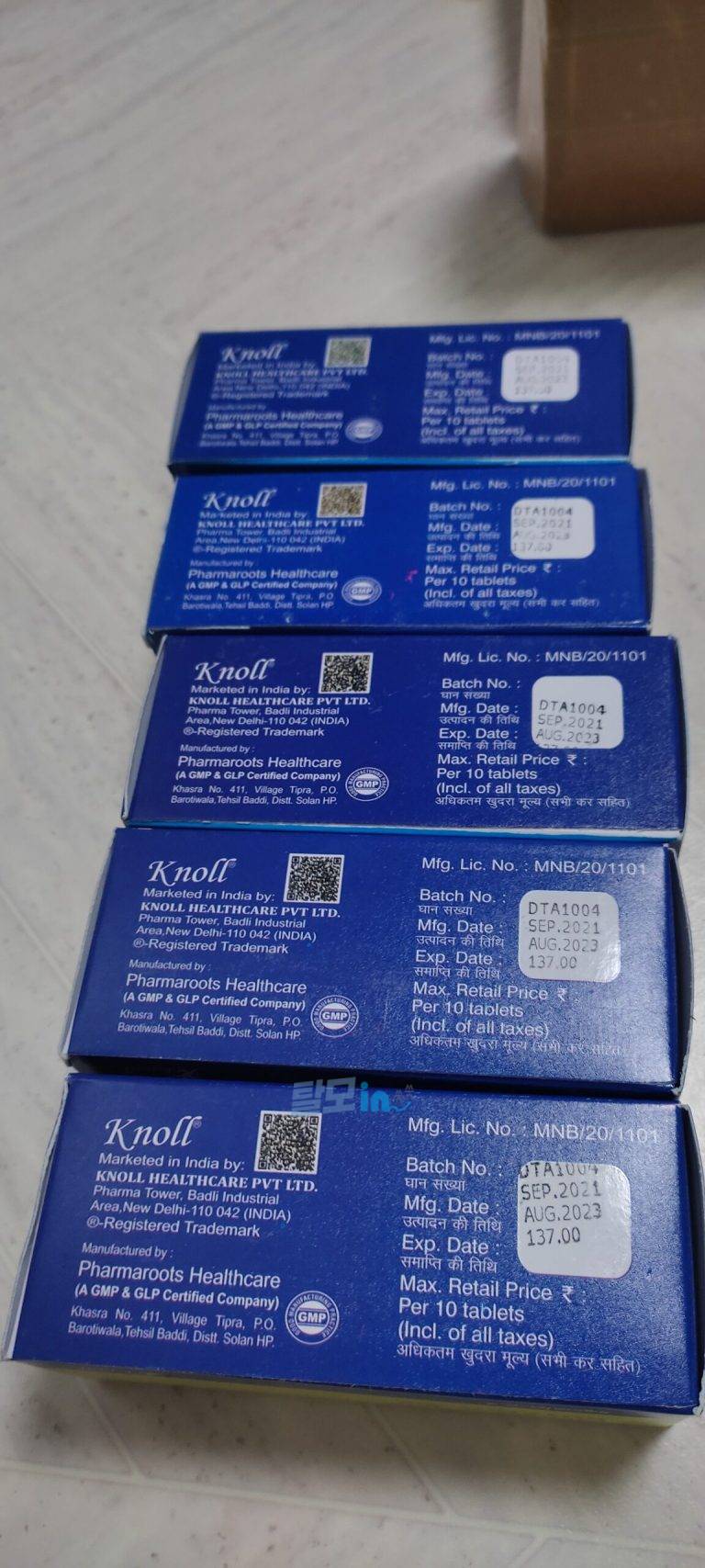 두타놀 300정 photo review