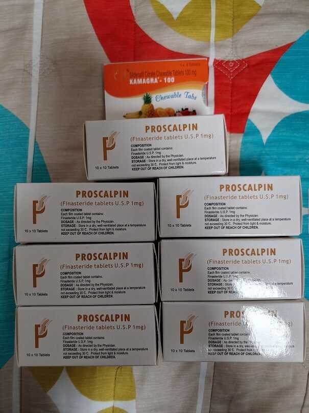 프로스칼핀 300정 photo review