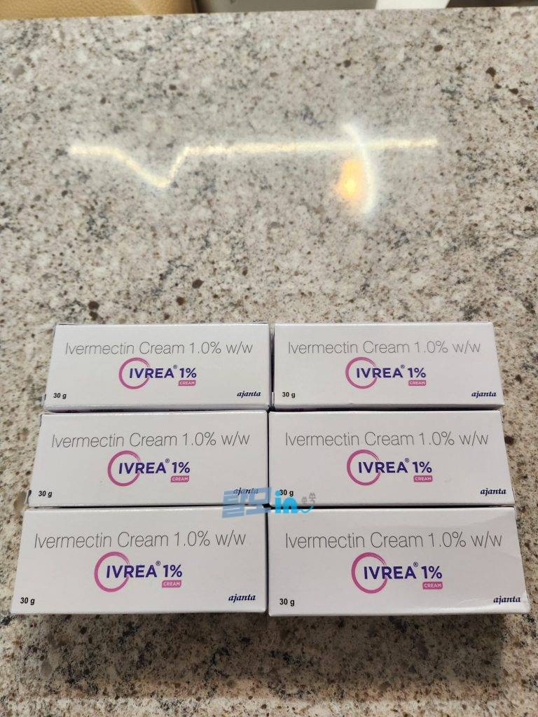 이버멕틴 크림 Ivrea 1% 3개 photo review