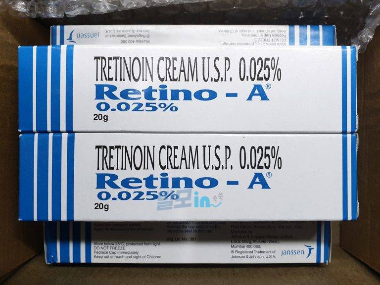 트레티힐 크림 0.025% 20g 6개 photo review