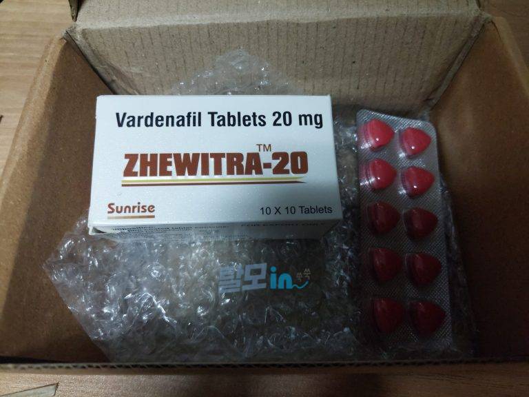 Zhewitra 60mg 100정 photo review