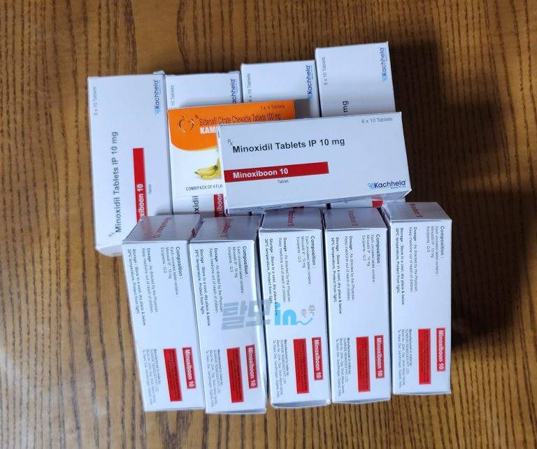 미녹시분2.5 600정 photo review