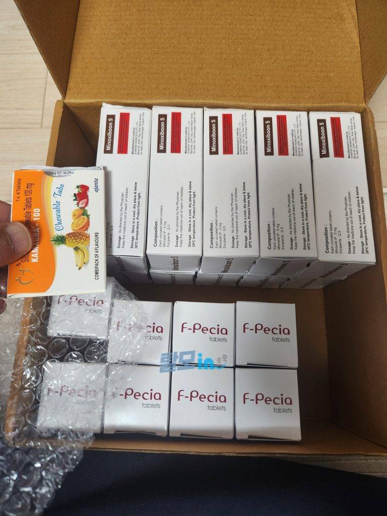 미녹시분5 600정 photo review