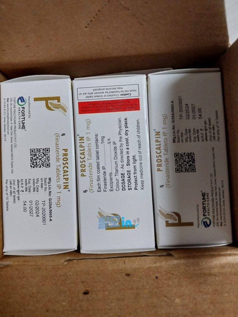 프로스칼핀 300정 photo review