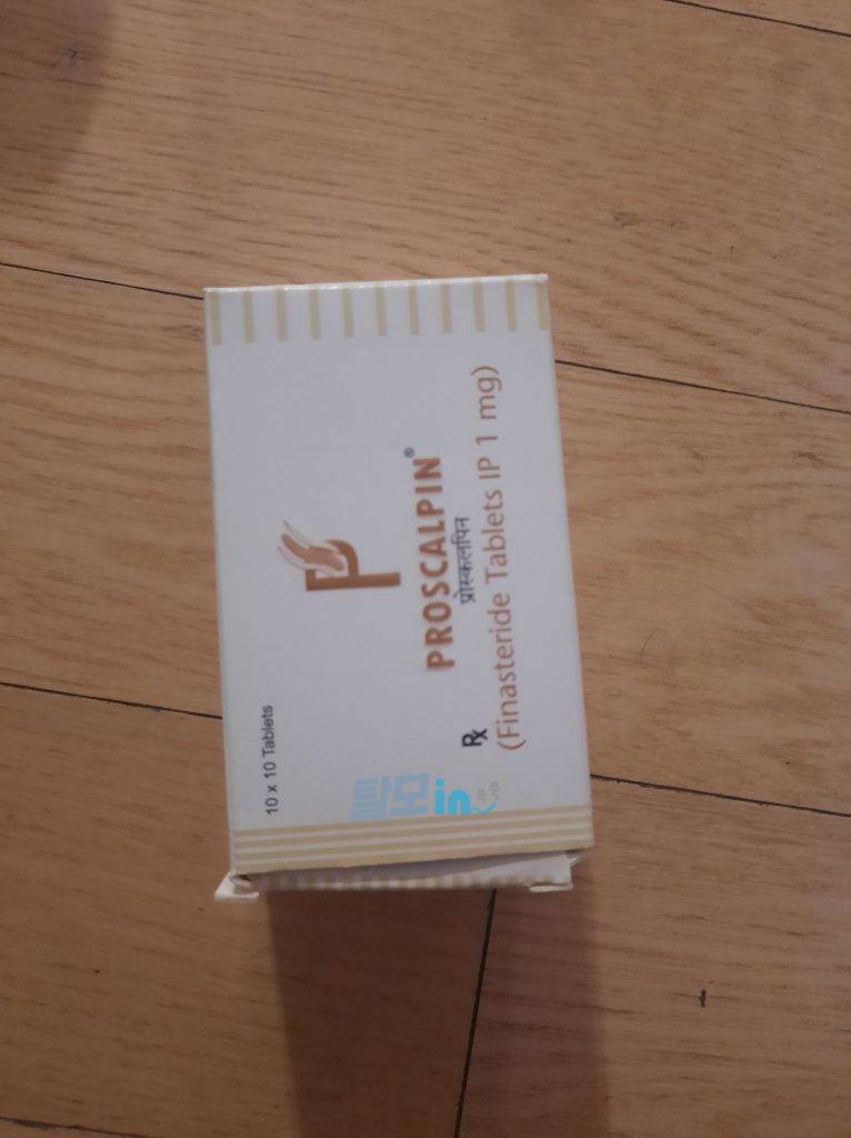 프로스칼핀 300정 photo review