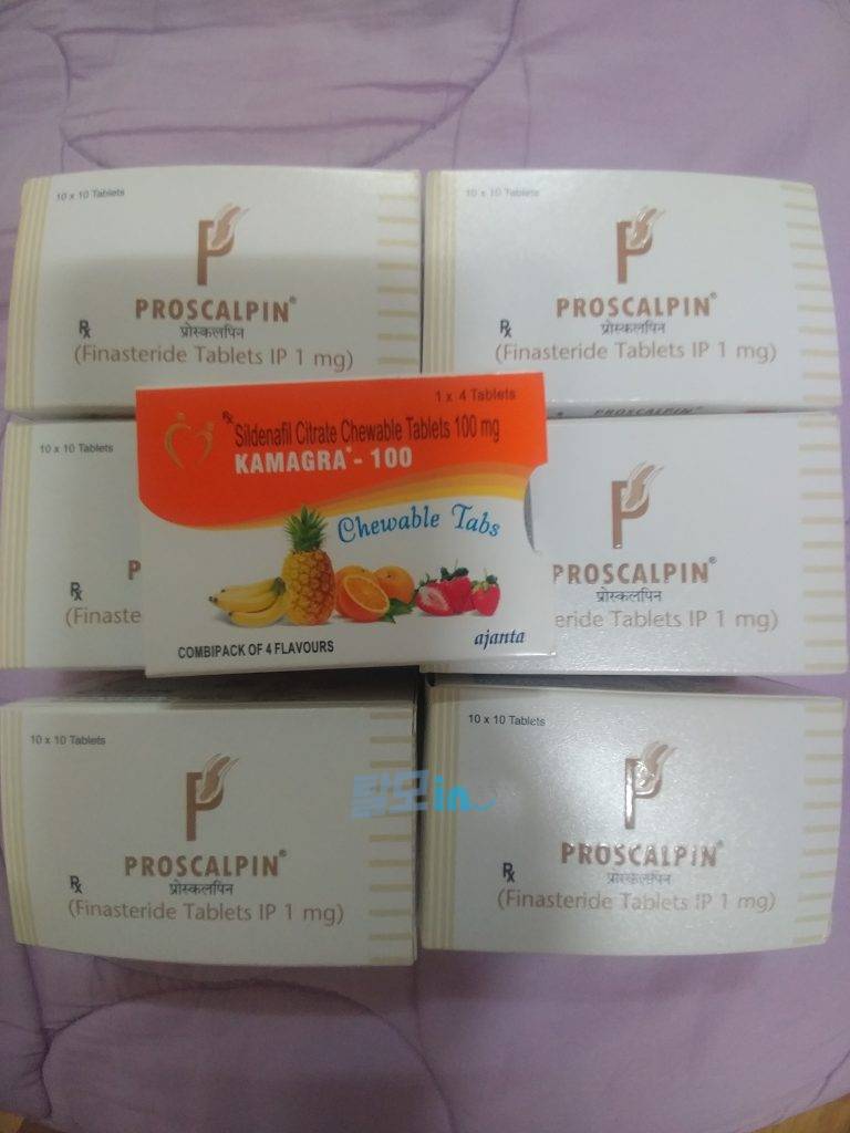 프로스칼핀 300정 photo review