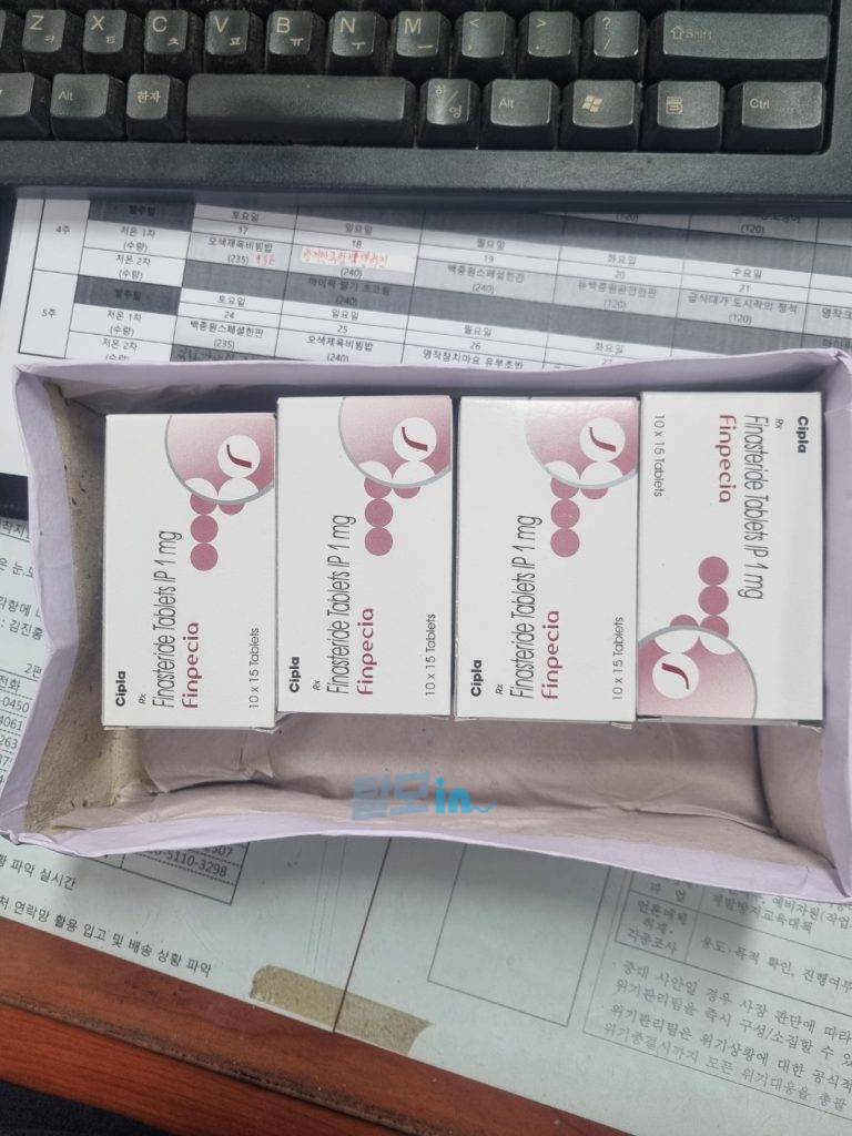 핀페시아 300정 photo review