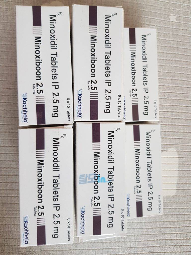 미녹시분2.5 600정 photo review