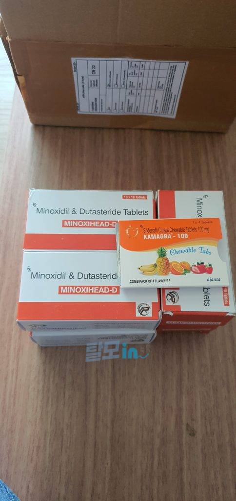 미녹시헤드D 600정 photo review